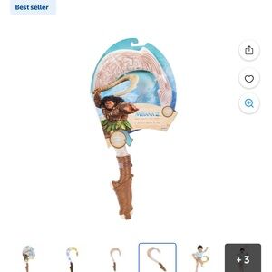Moana 2 Kids Toy Hook - Brown
